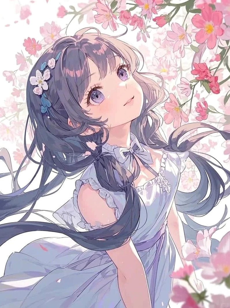 Chụp hình ảnh anime gái xinh đáng yêu vô cùng