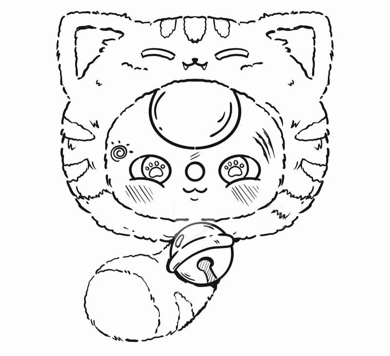 Cực dễ thương với tranh tô màu 12 cung hoàng đạo chibi baby three