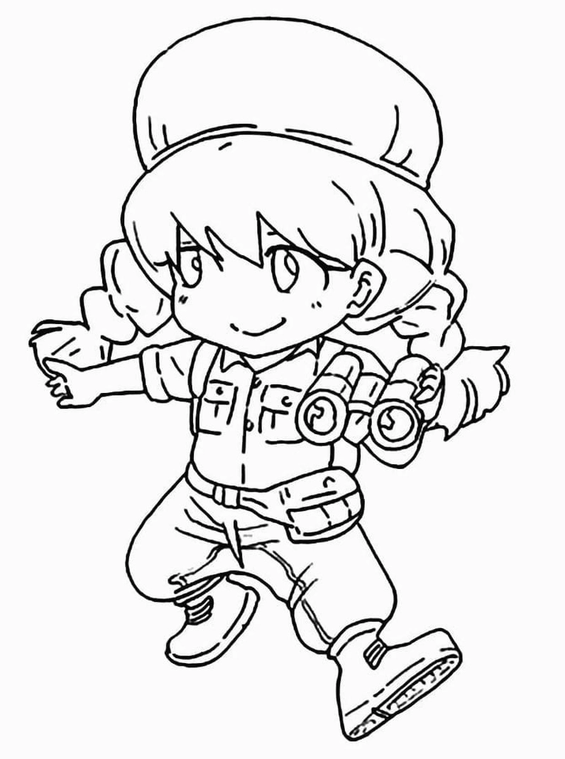 Cùng khám phá tranh tô màu 12 cung hoàng đạo chibi lớp học mật ngữ