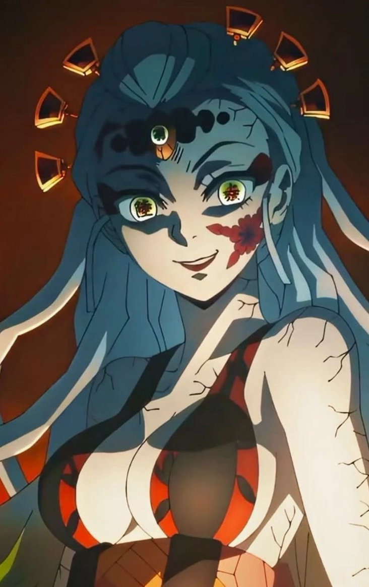 Daki Demon Slayer Fan Art sáng tạo độc đáo về nữ quỷ xinh đẹp