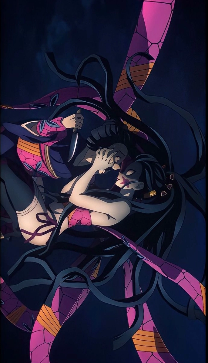 Daki Demon Slayer Young vẻ đẹp trẻ trung nhưng tàn nhẫn của quỷ nữ