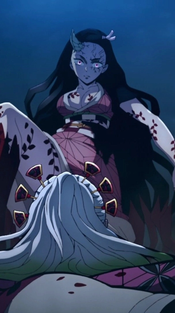 Daki Vs Nezuko khoảnh khắc đáng nhớ trong Kimetsu No Yaiba