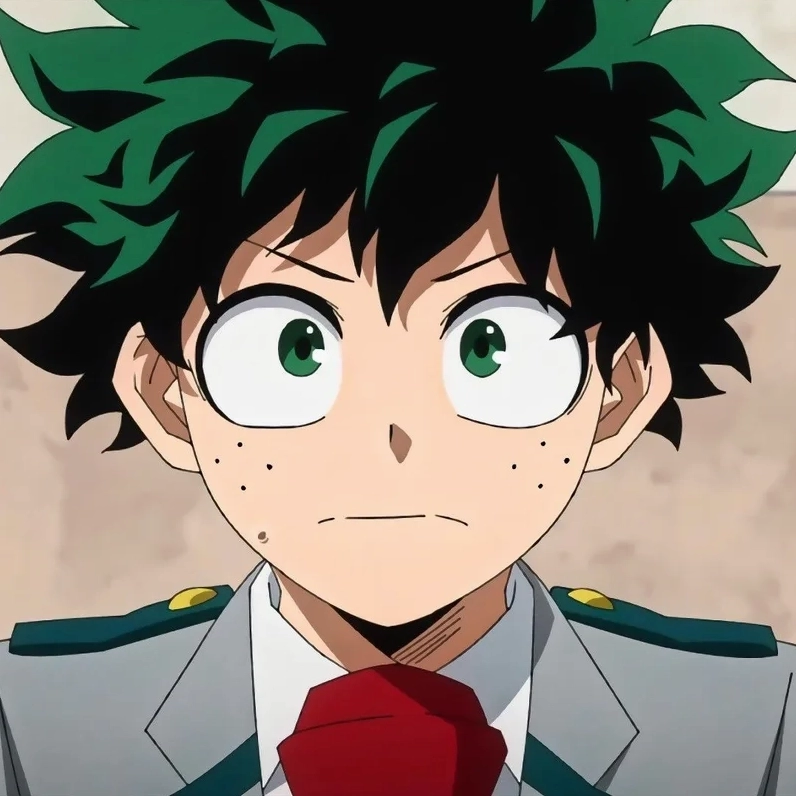 Đắm chìm trong anime izuku midoriya sống động