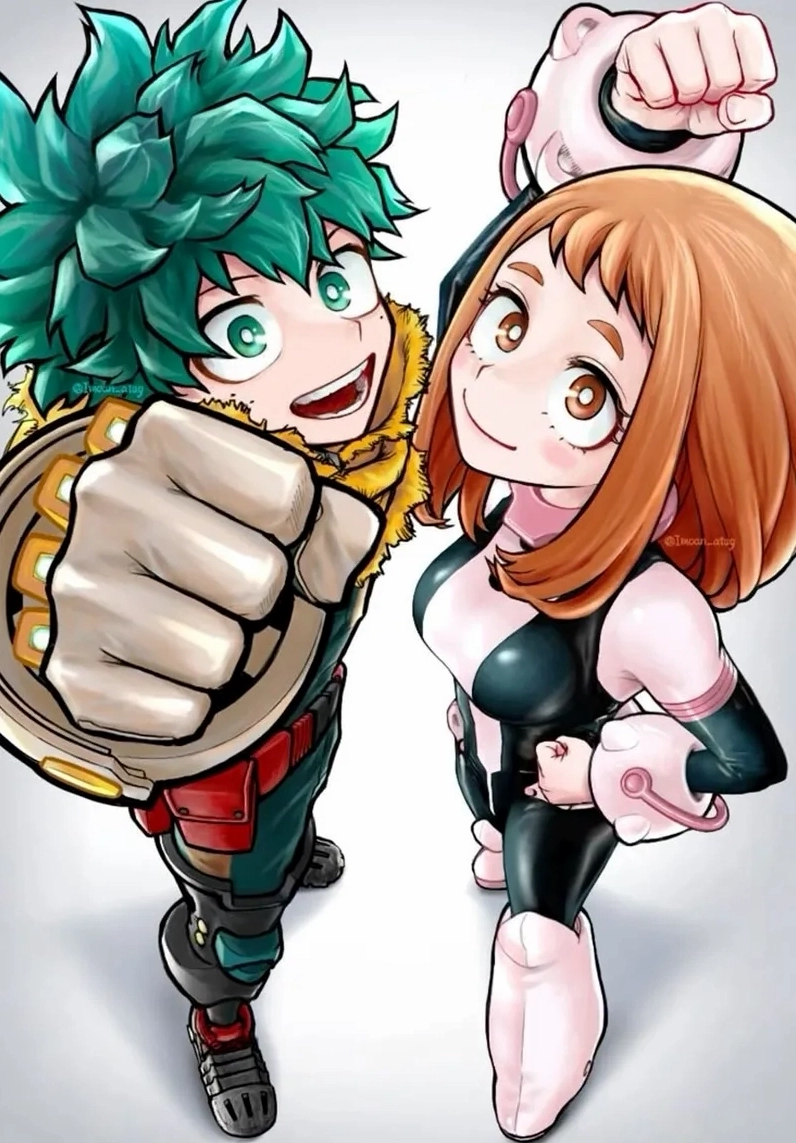 Deku x Ochako manga là những khoảnh khắc thân mật được ghi lại trong truyện gốc