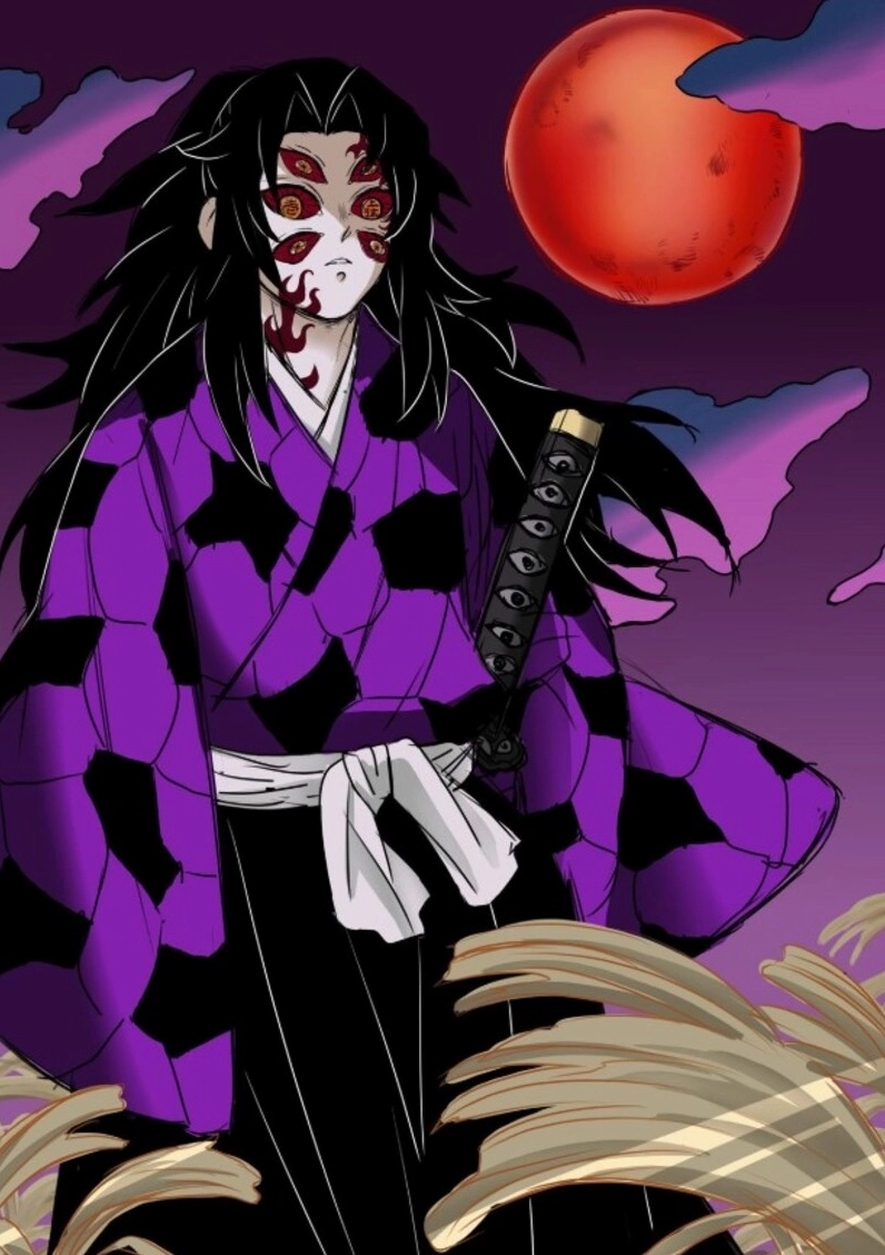 Demon slayer kokushibo eyes đôi mắt quỷ đầy ám ảnh