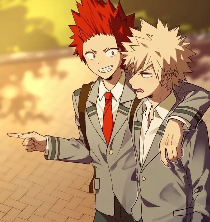 Eijiro Kirishima x Bakugou là bộ đôi ăn ý trong chiến đấu