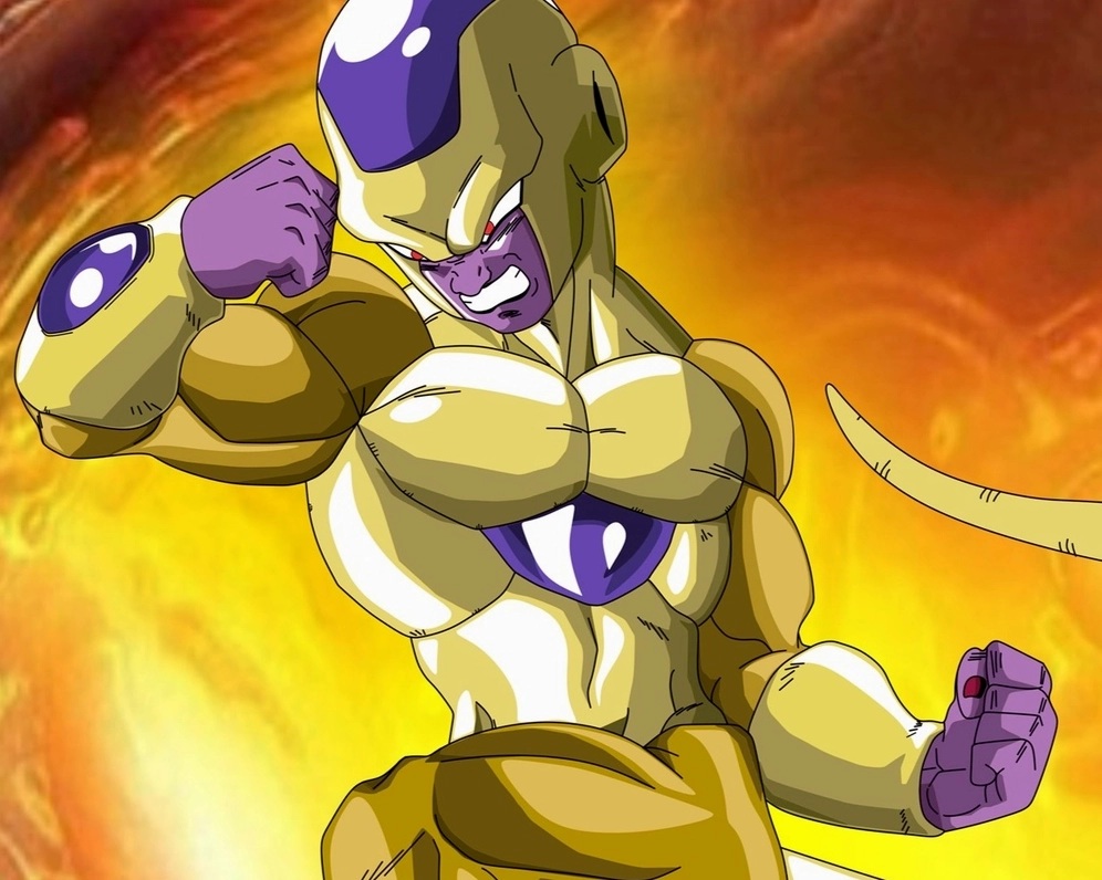 Frieza biến hình dạng Golden Frieza quyền lực