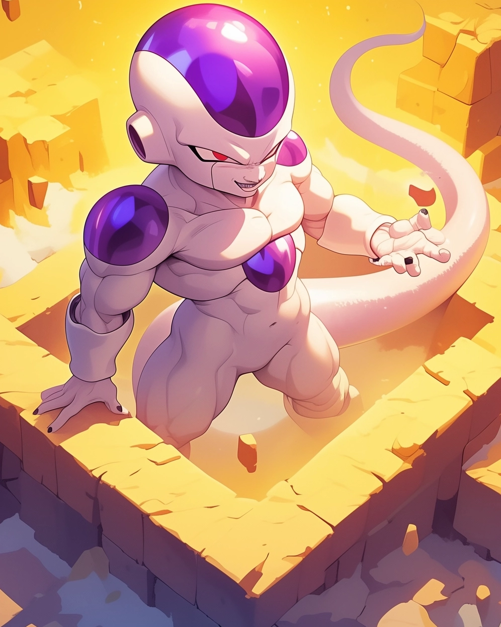 Frieza và Goku đối đầu tại Namek