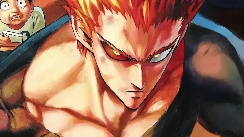 Garou art bức tranh đậm chất anh hùng và quái vật hòa quyện