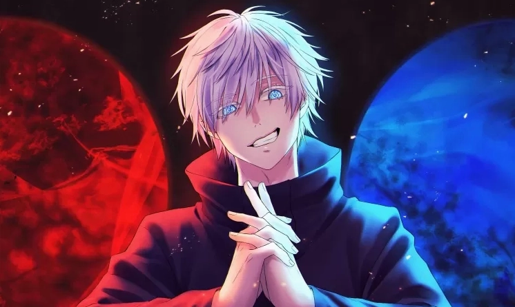 Gojo blue and red hai màu sức mạnh đối lập