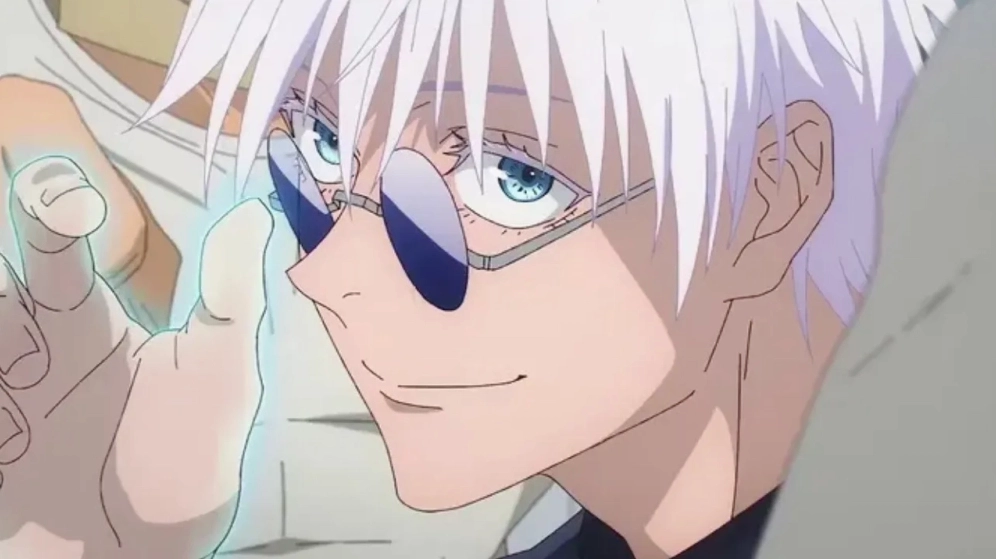 Gojo eye color đôi mắt xanh huyền thoại