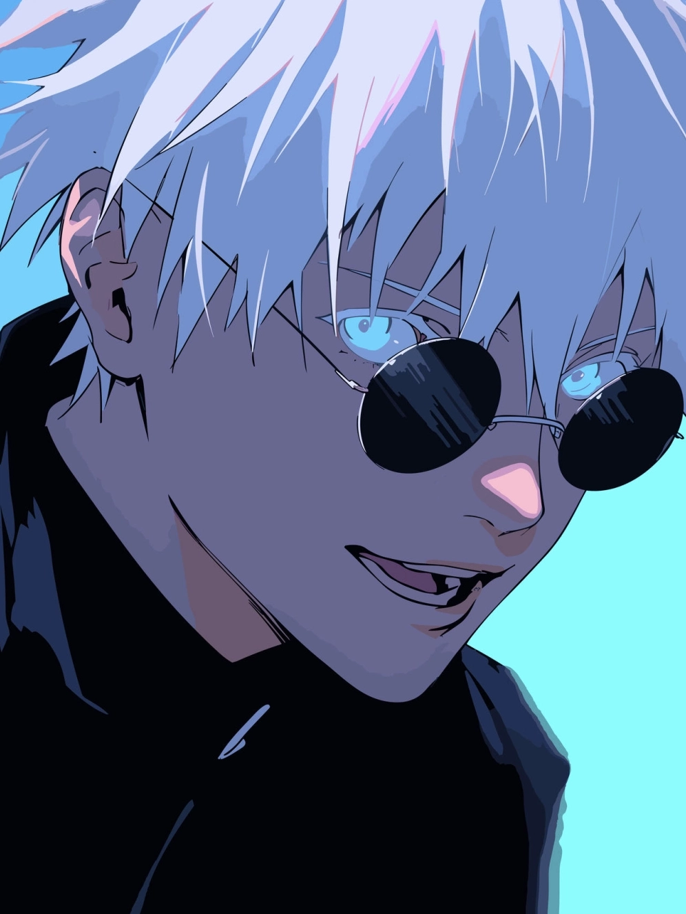 Gojo manga 4K hình ảnh sắc nét tuyệt đẹp