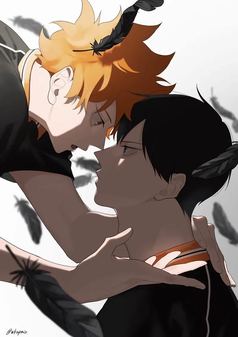 Hinata và Kageyama là bộ đôi không thể thiếu của haikyuu