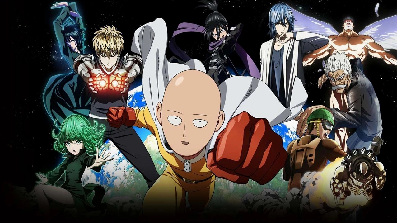 Hình ảnh bao quát thế giới rộng lớn Anime One Punch Man Nhất Quyền Nhân