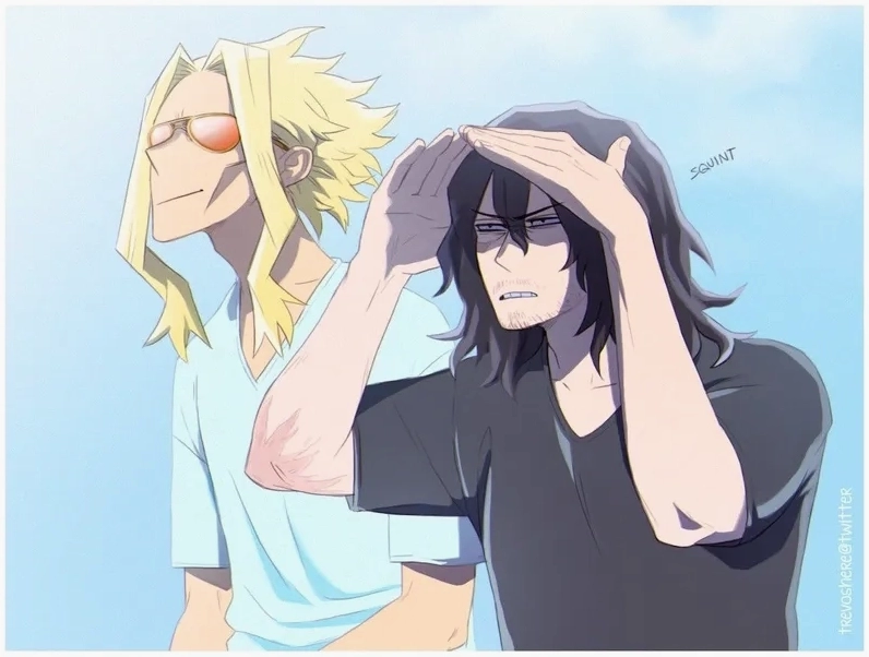 Hình ảnh giải đáp thắc mắc All Might bao nhiêu tuổi