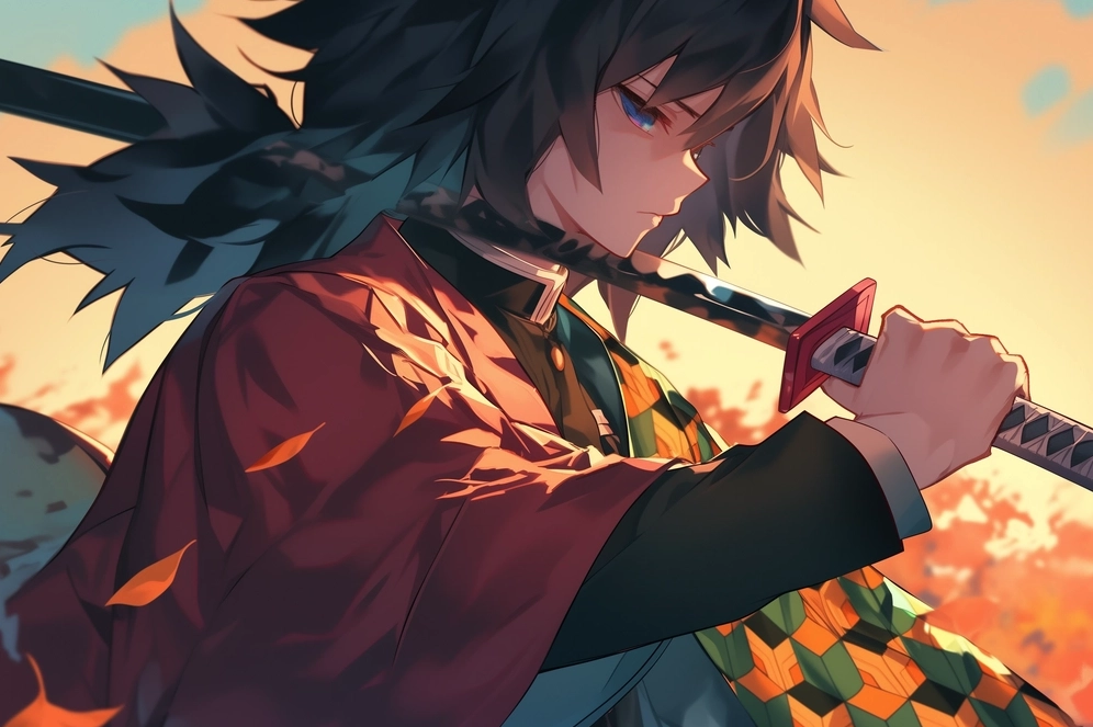 Hình ảnh Giyuu vô cùng ấn tượng độ nét cao