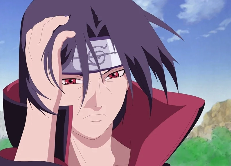 Hình ảnh Itachi với đôi mắt Sharingan
