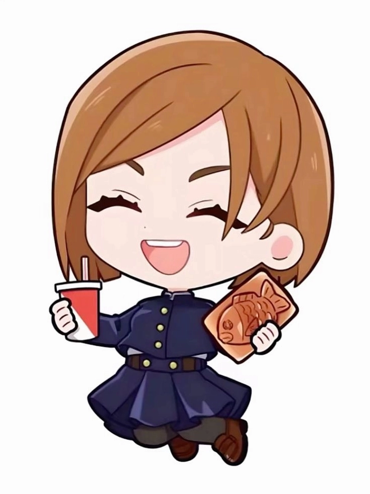 Hình ảnh Nobara chibi phiên bản nhỏ nhắn nhưng đầy cá tính