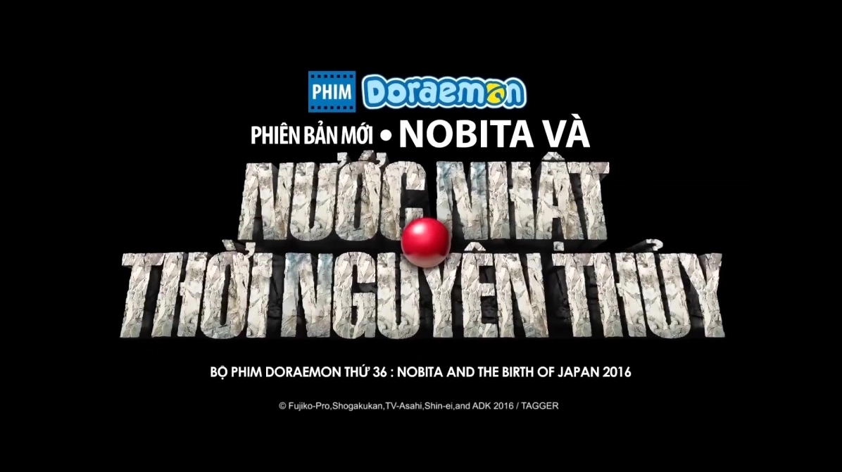 Hình ảnh Nobita trong trang phục thời nguyên thủy đang ngơ ngác