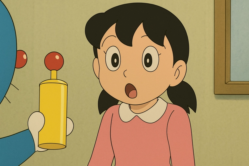 hình ảnh shizuka anime trong doremon