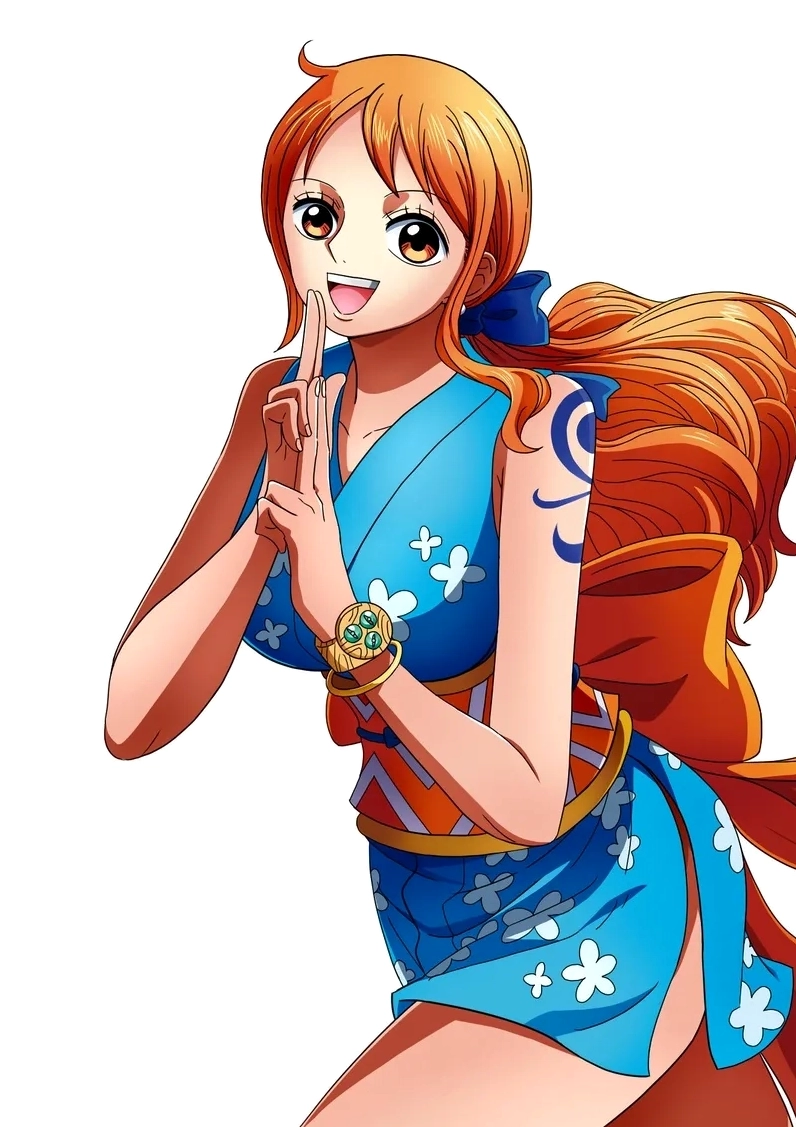 Hình Nami ngầu đỉnh cao rực rỡ làm bạn thích