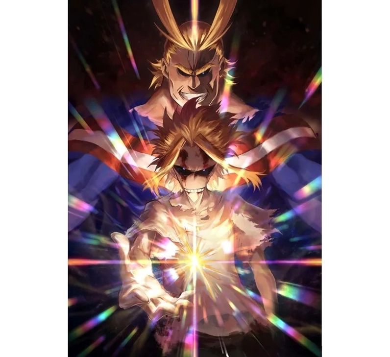 Hình nền 4k ultra All Might wallpaper rõ nét từng chi tiết mạnh mẽ