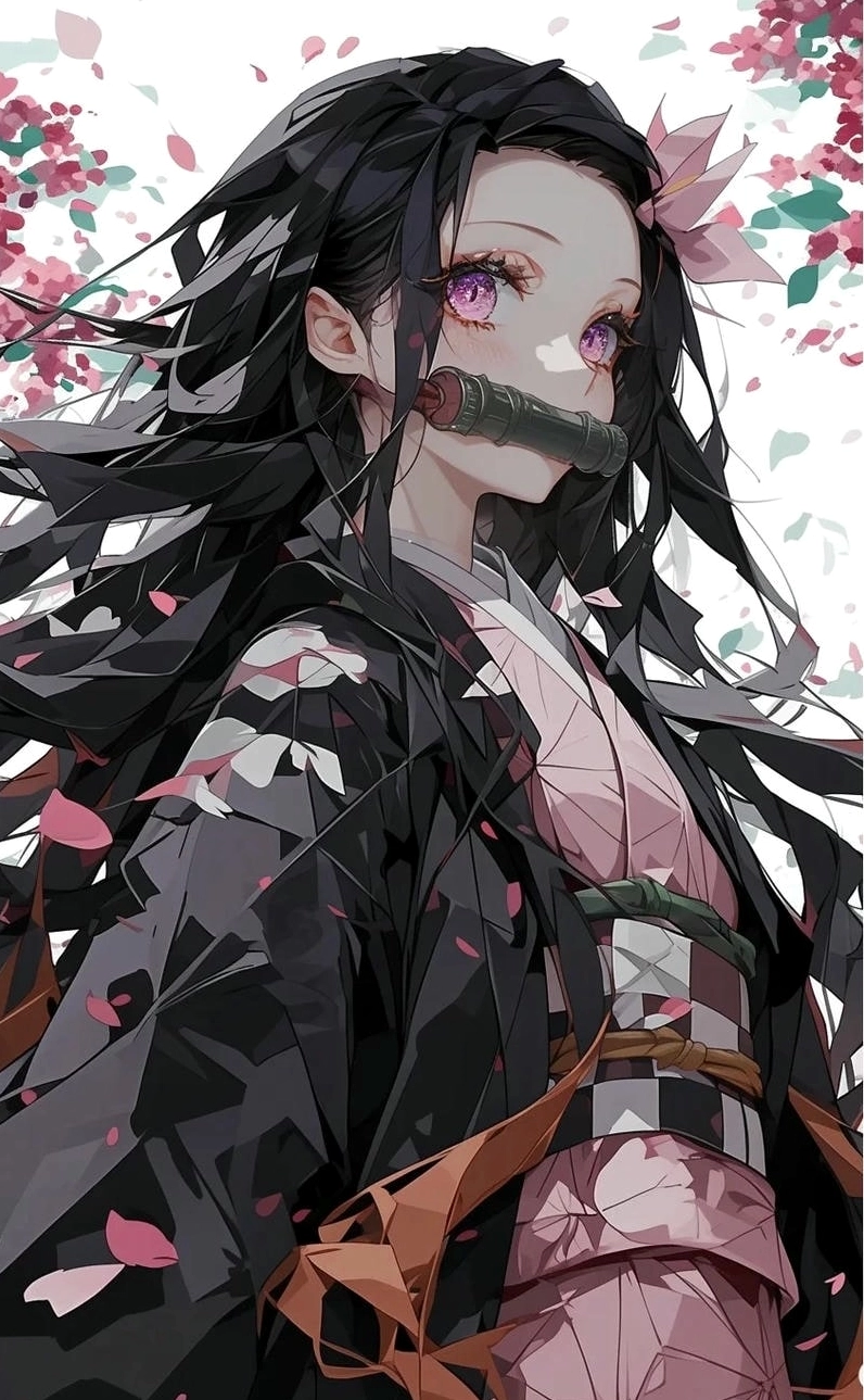 Hình nền Nezuko sắc nét phù hợp làm background máy tính