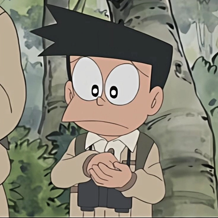 Hình Suneo ngầu thể hiện sự tự tin không thể xóa nhòa