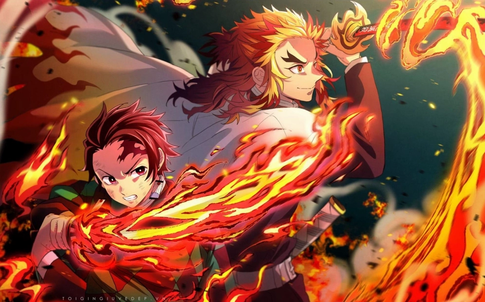 Hình Tanjiro sống động tái hiện chân thực