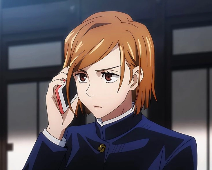 Hình vẽ Nobara hình tượng mạnh mẽ và quyến rũ của cô gái trẻ