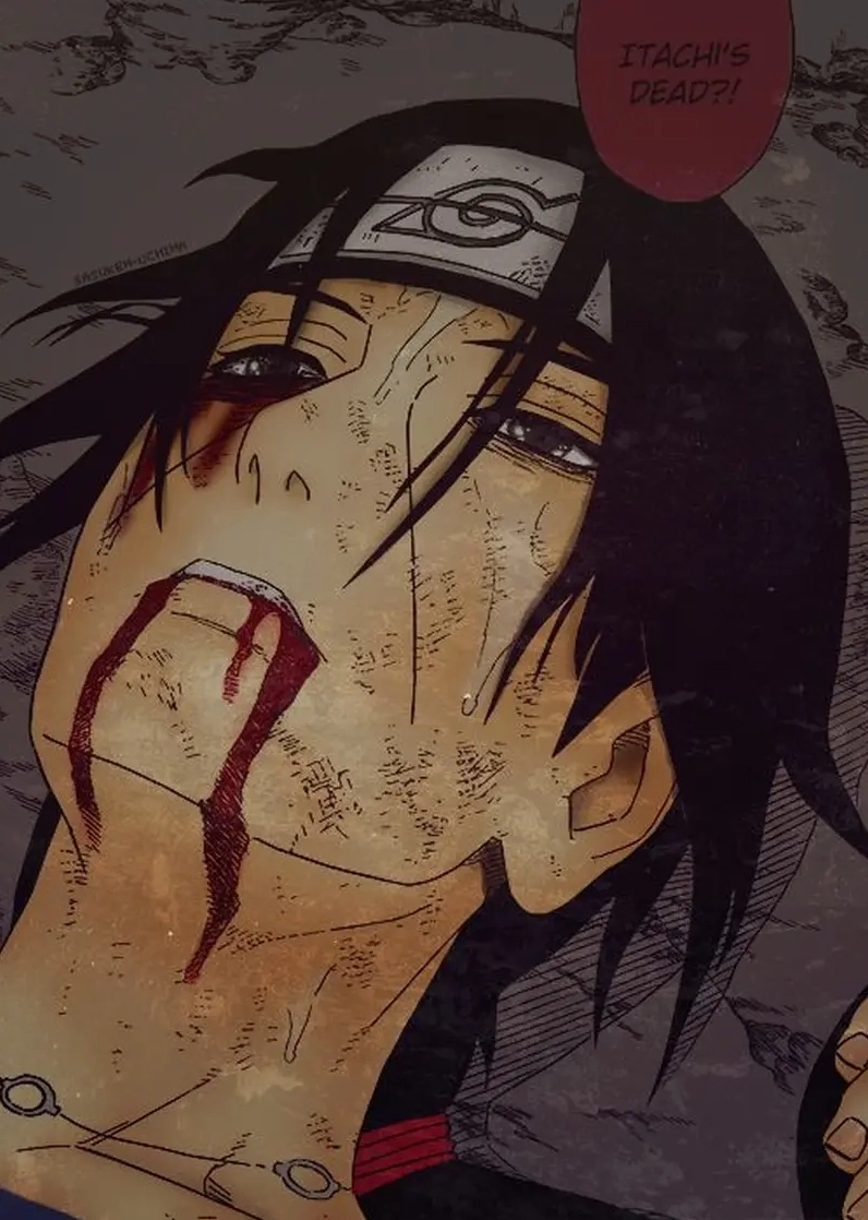 Itachi chết là phân cảnh khiến nhiều fan xúc động