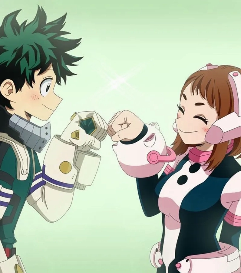 Izuku x Ochako là sự kết hợp giữa sức mạnh lòng tốt và sự cảm thông