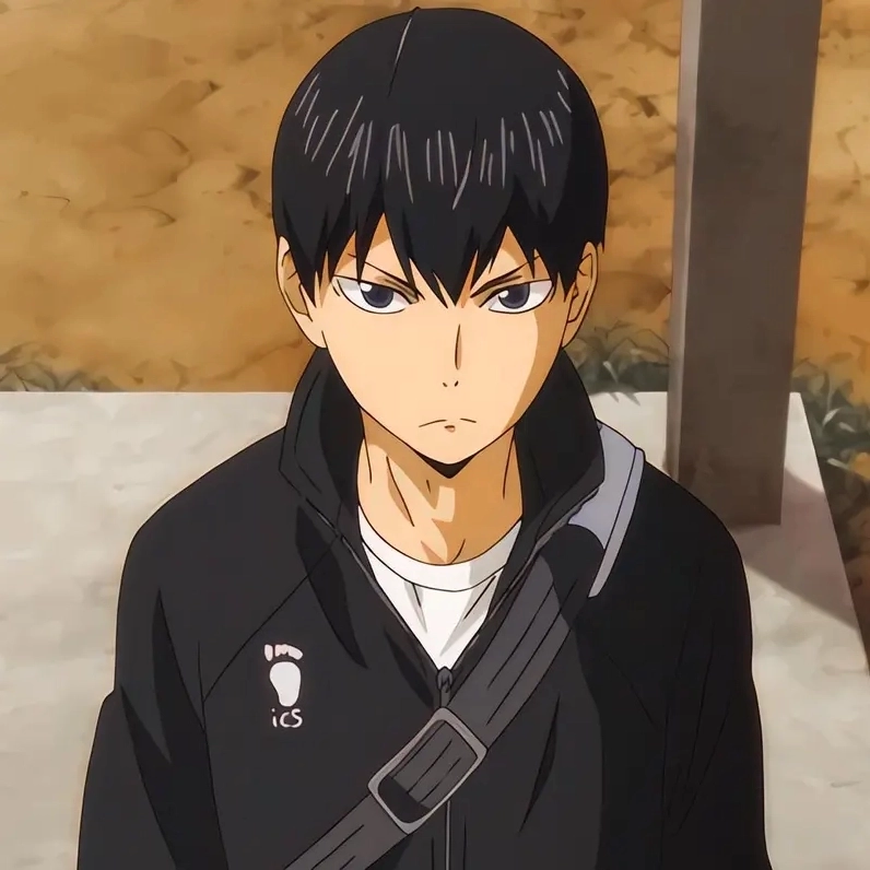 Kageyama Haikyuu với ánh mắt nghiêm túc làm fan rung động