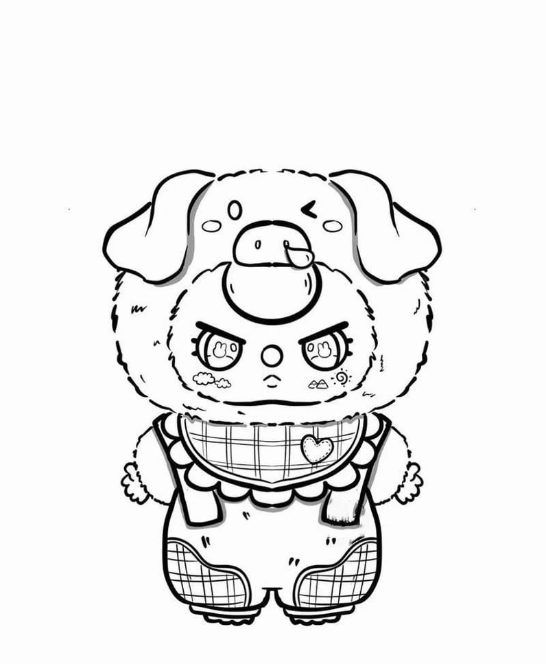 Khám phá tranh tô màu 12 cung hoàng đạo chibi phong cách baby three