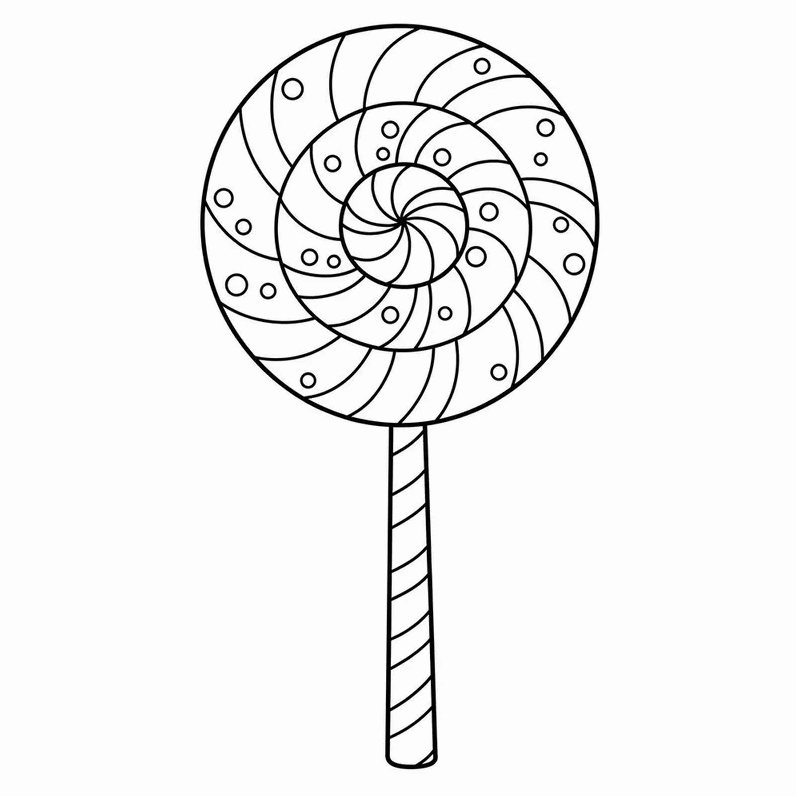 Khám phá tranh tô màu ngôi nhà bánh kẹo cổ tích tuyệt đẹp cho bé