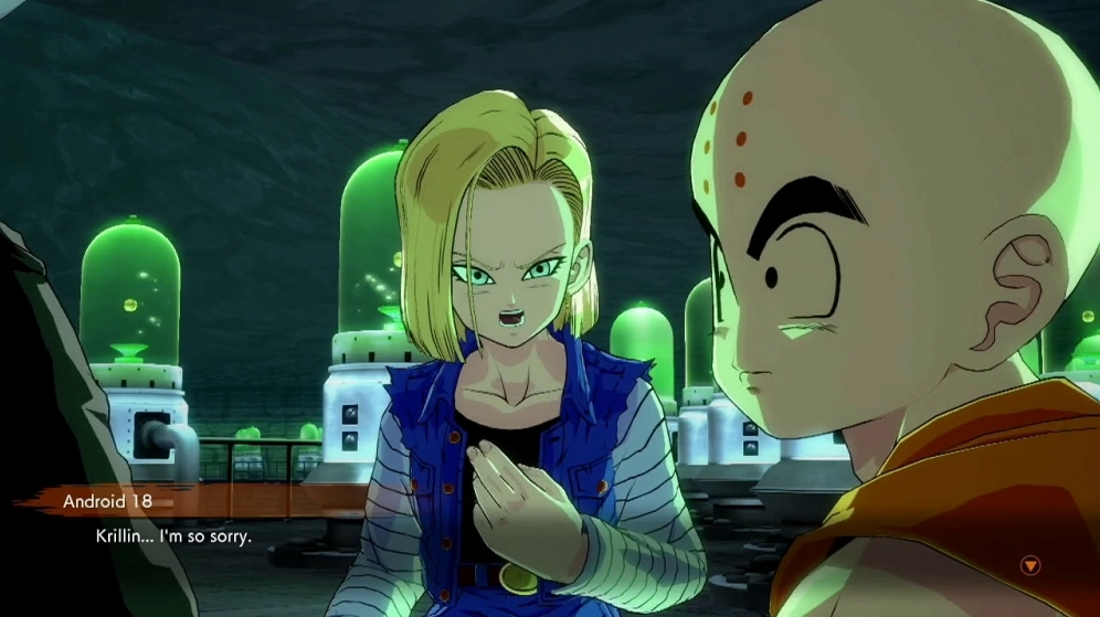 Khoảnh khắc căng thẳng 18 vs Krillin trận đấu mở đầu cho định mệnh gắn kết khó phai