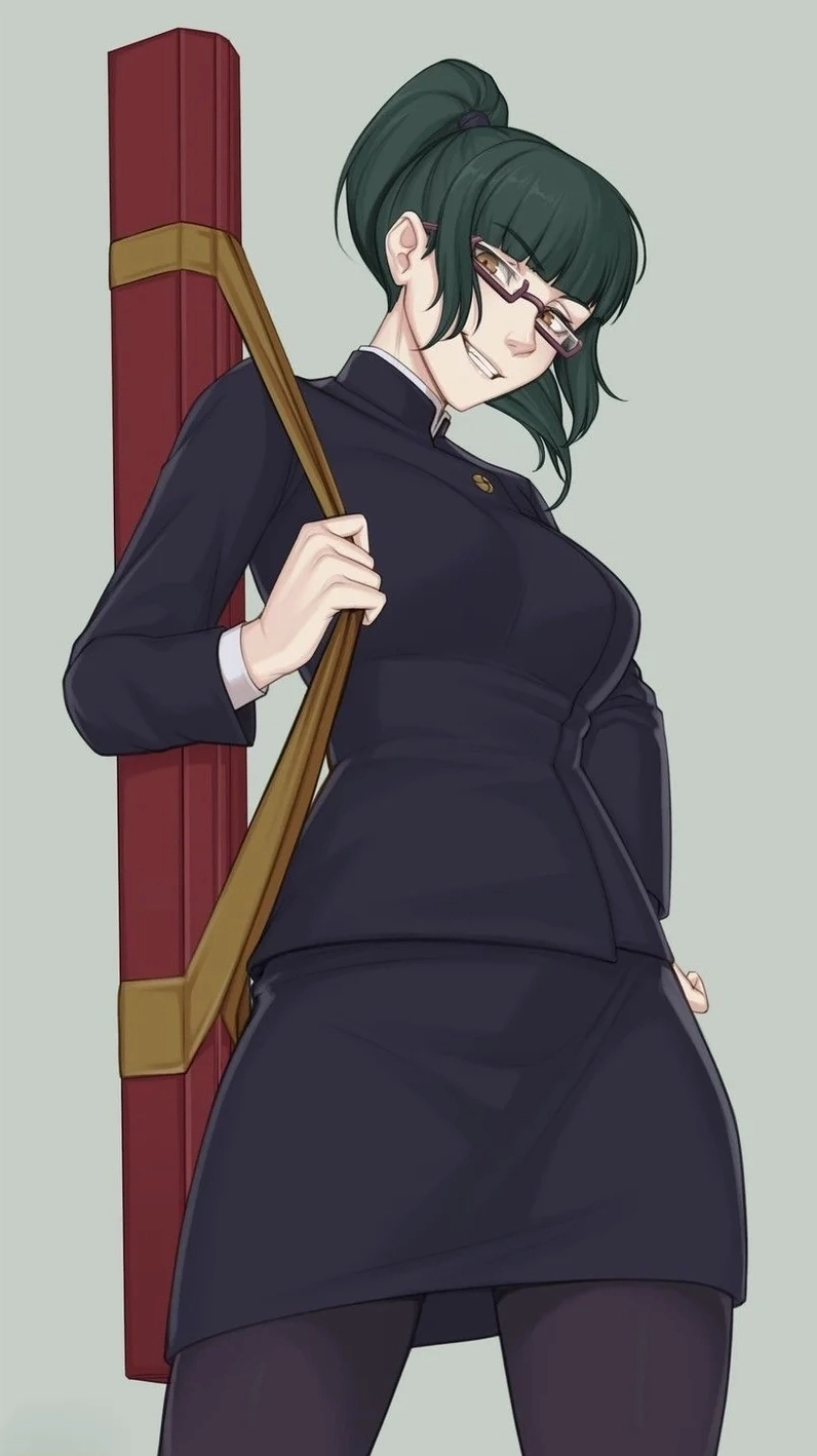 Không thể rời mắt trước vẻ maki zenin cute