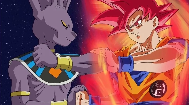 Kịch tính dâng cao khi Goku đấu với Beerus lần đầu tiên