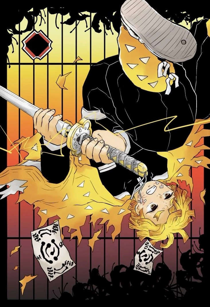 Kimetsu Yaiba Zenitsu movie chuyến tàu vô tận full trận chiến kinh điển
