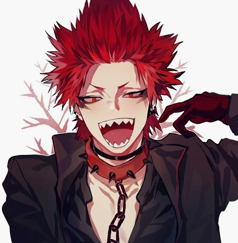 Kirishima anime luôn giữ hình tượng đáng tin cậy và mạnh mẽ