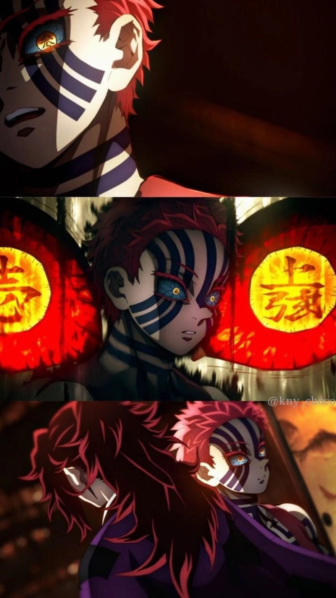 Kokushibo x akaza cuộc chiến giữa hai quỷ mạnh nhất