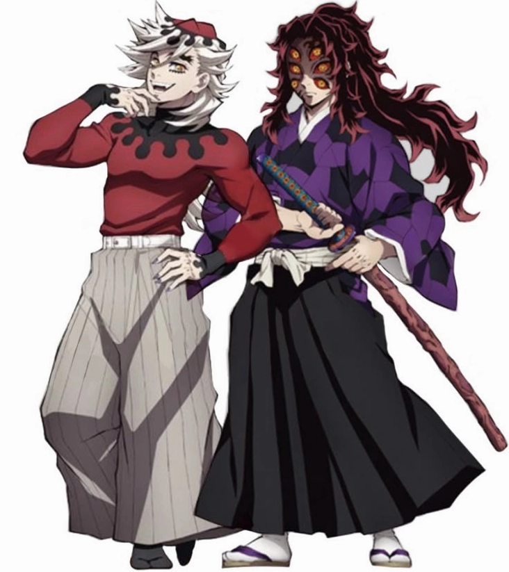 Kokushibo x douma hai kẻ mạnh nhất trong hàng ngũ thượng huyền