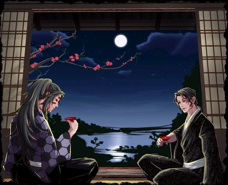 Kokushibo x muzan lòng trung thành tuyệt đối với chúa quỷ