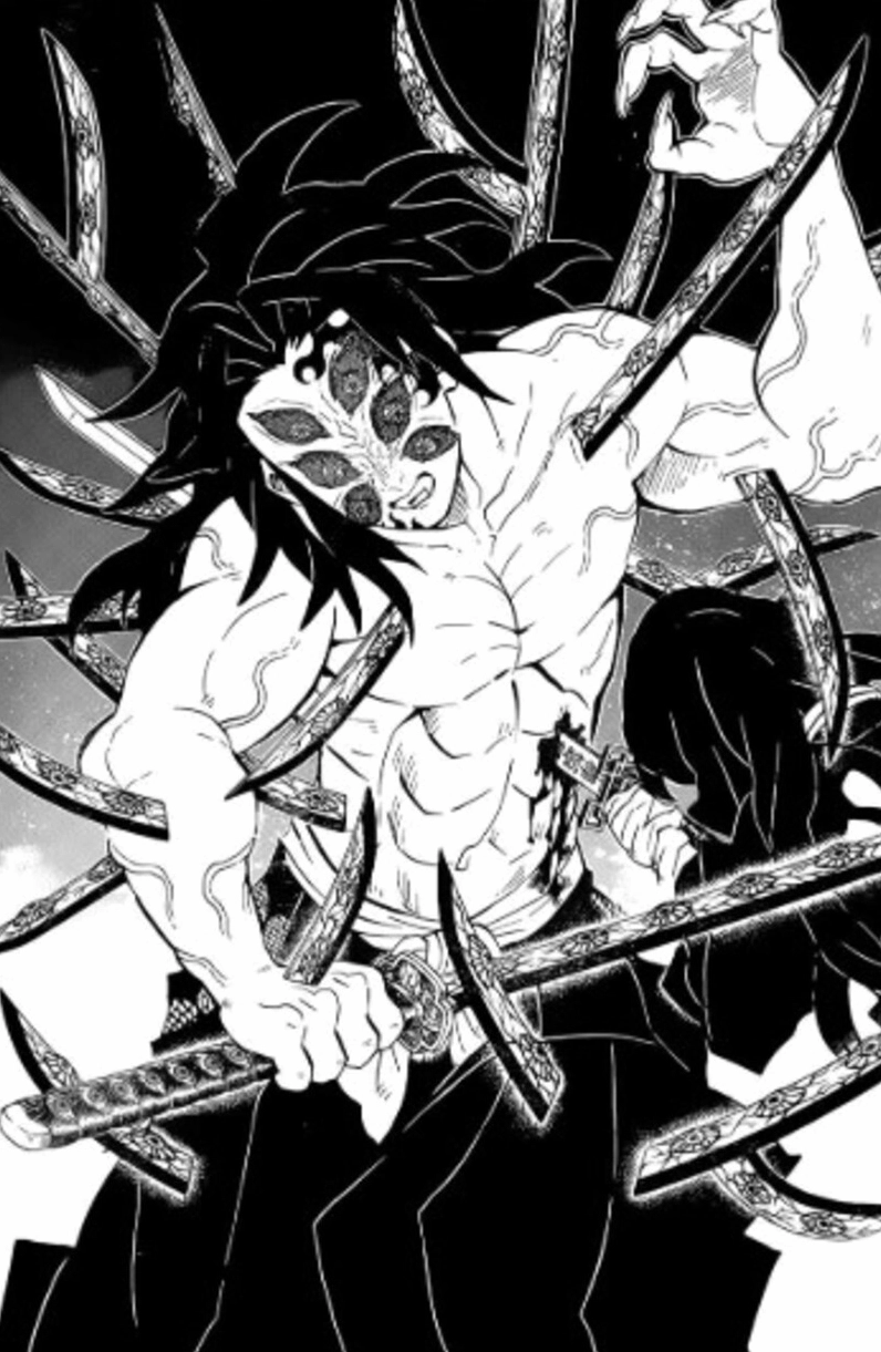 Kokushibou demon slayer anime nhân vật sở hữu sức mạnh áp đảo