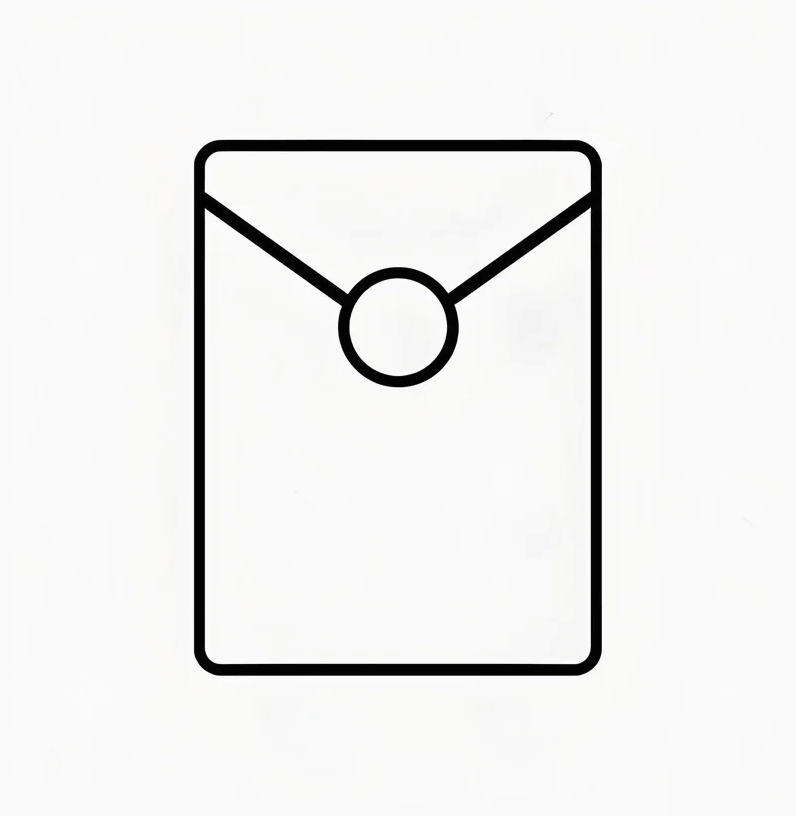 Mẫu tranh tô màu bao lì xì họa tiết số 1