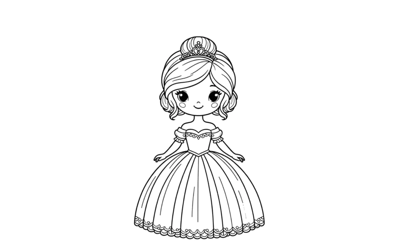 Mỗi bức tranh tô màu bé gái là một câu chuyện nhỏ giúp con phát triển EQ