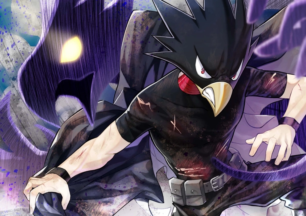 My Hero Academia Fumikage Tokoyami ấn tượng