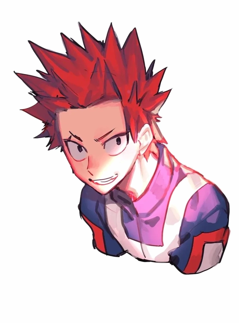 My hero academia Kirishima luôn chiến đấu với trái tim rực lửa