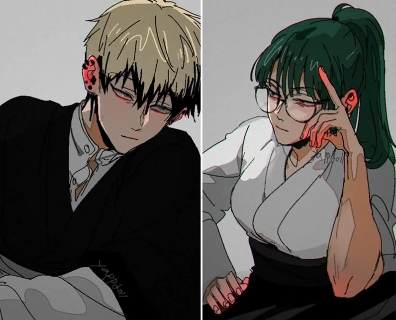 Naoya x Maki JJK là sự đụng độ giữa quá khứ và hiện tại