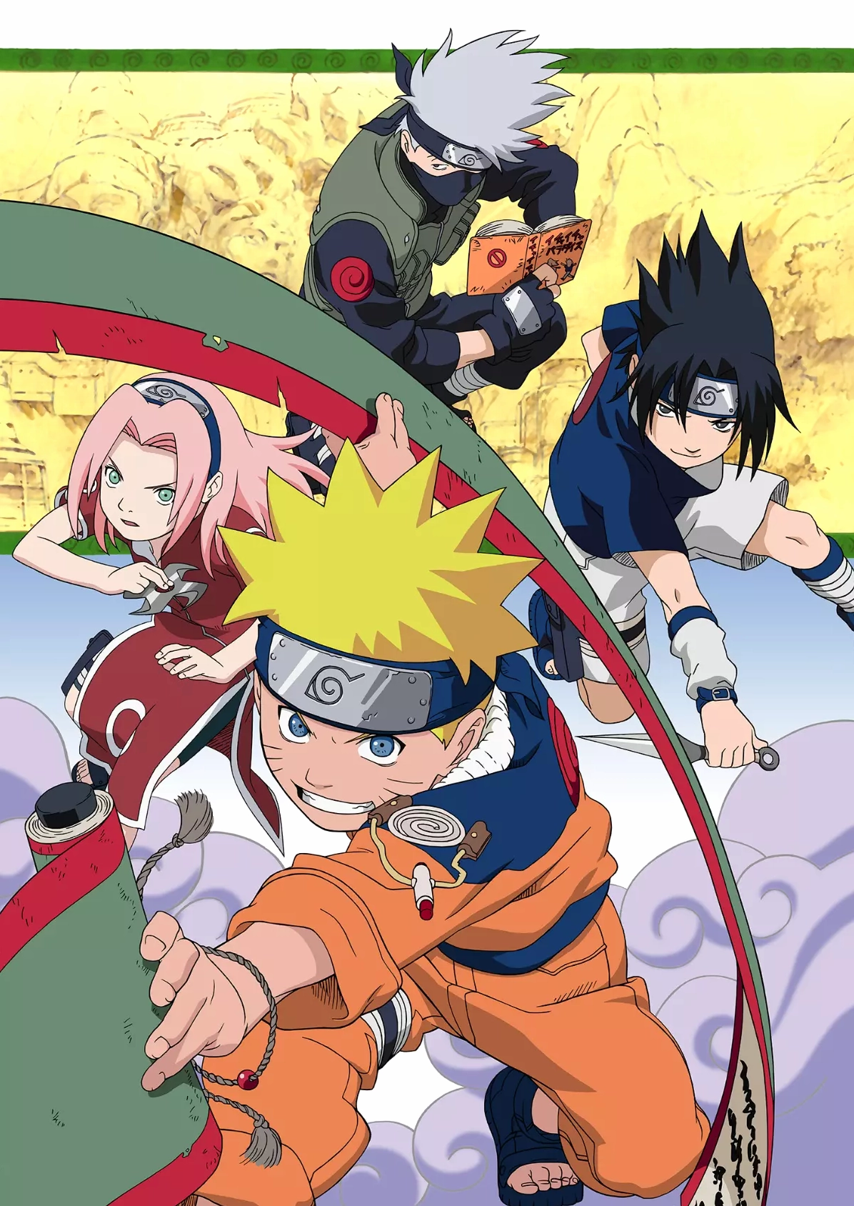 Naruto Anime Key Visuals